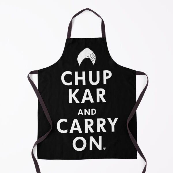 Item preview, Chup Kar and Carry On Funny Indian Punjabi designed and sold by Phulkari Co.
