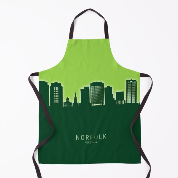Artikelvorschau, Norfolk Virginia Skyline entworfen und verkauft von ArtPrints.