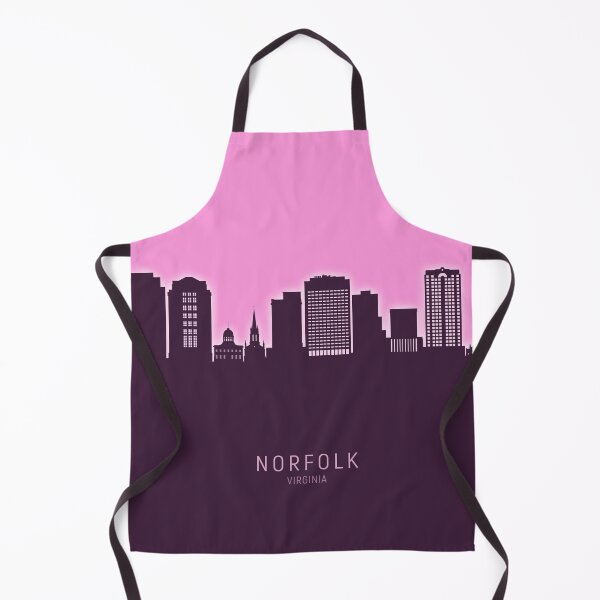 Aperçu de l'œuvre Norfolk Virginia Skyline créée et vendue par ArtPrints.