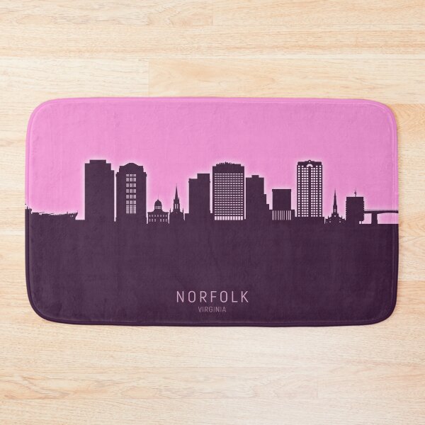 Artikelvorschau, Norfolk Virginia Skyline entworfen und verkauft von ArtPrints.