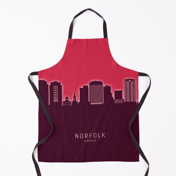 Artikelvorschau, Norfolk Virginia Skyline entworfen und verkauft von ArtPrints.