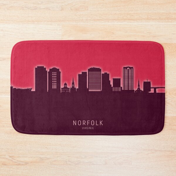 Artikelvorschau, Norfolk Virginia Skyline entworfen und verkauft von ArtPrints.
