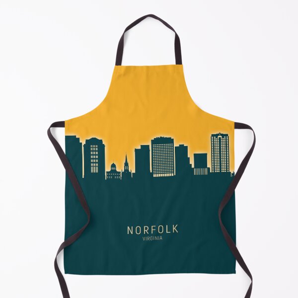 Artikelvorschau, Norfolk Virginia Skyline entworfen und verkauft von ArtPrints.