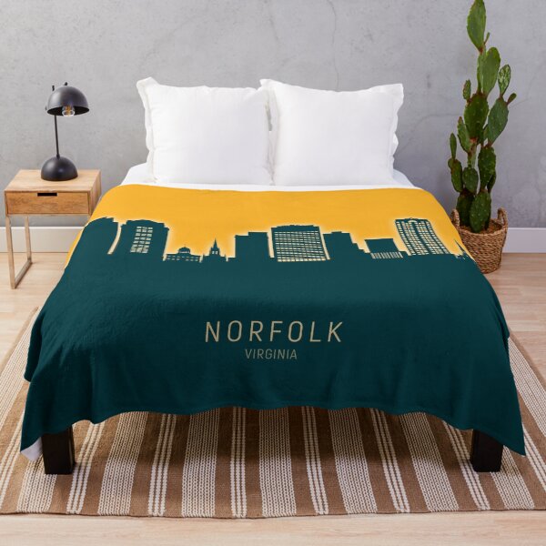 Item preview, Norfolk Virginia Skyline designed and sold by ArtPrints.