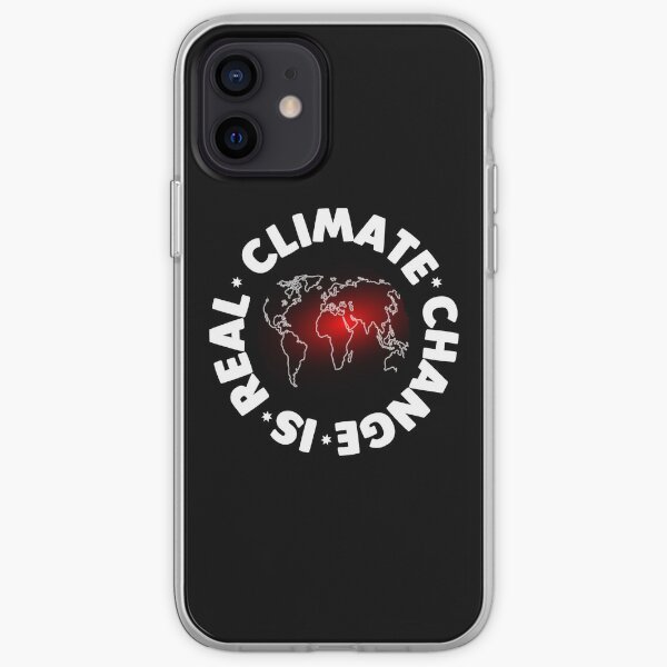 Der Klimawandel ist ein echtes Hemd iPhone Flexible Hülle