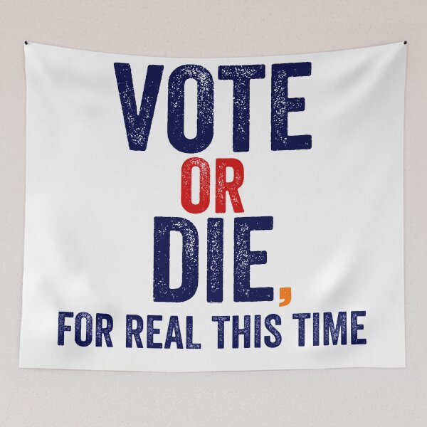 Item preview, Vote or die  designed and sold by The Pattern Artist.