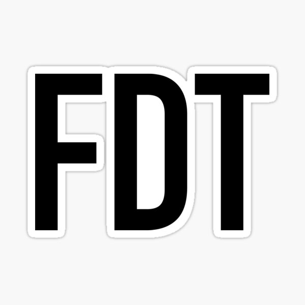 Artikel-Vorschau von FDT / Schwarzes Abzeichen, designt und verkauft von OscarZetaTheOZ.