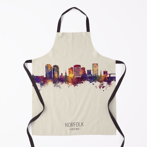 Artikelvorschau, Norfolk Virginia Skyline entworfen und verkauft von ArtPrints.