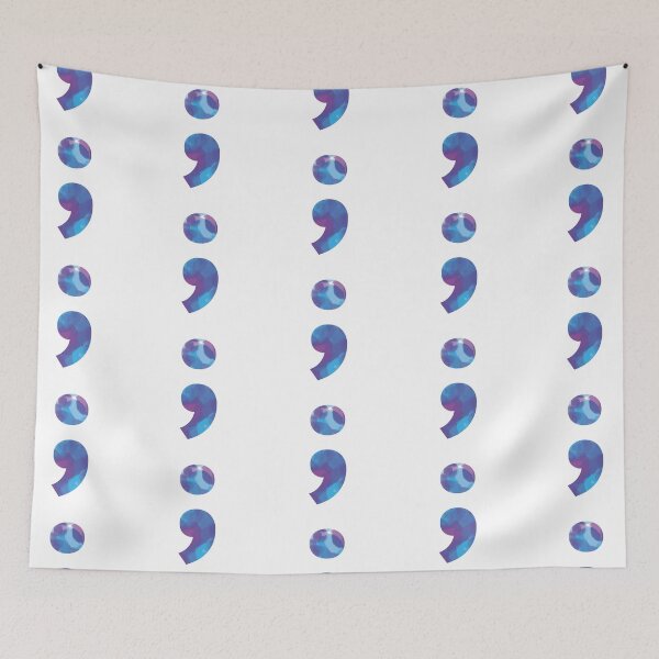 Item preview, Watercolor Marble Semicolon designed and sold by bynole.