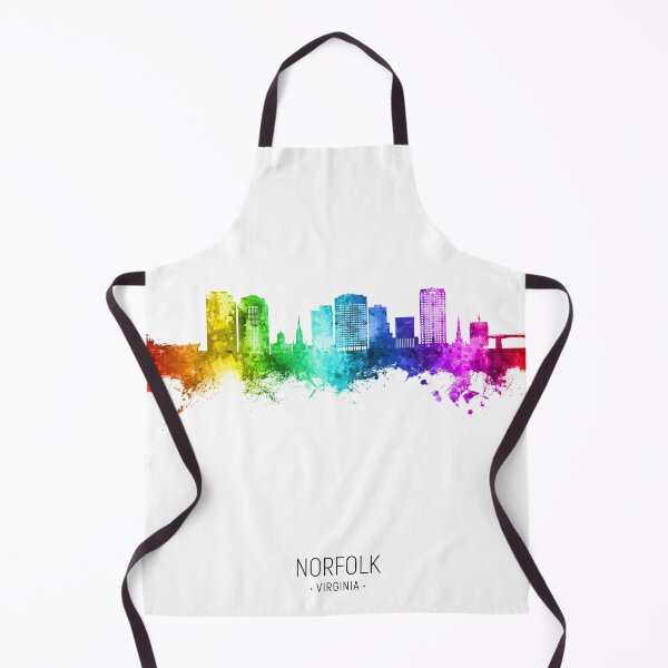 Artikelvorschau, Norfolk Virginia Skyline entworfen und verkauft von ArtPrints.