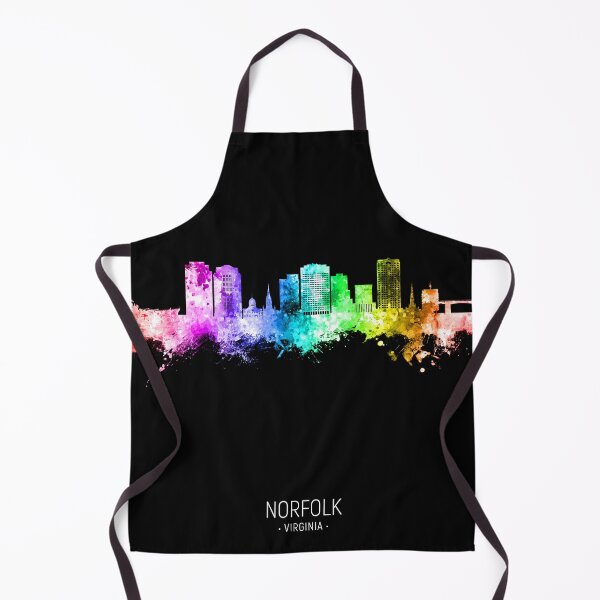 Artikelvorschau, Norfolk Virginia Skyline entworfen und verkauft von ArtPrints.