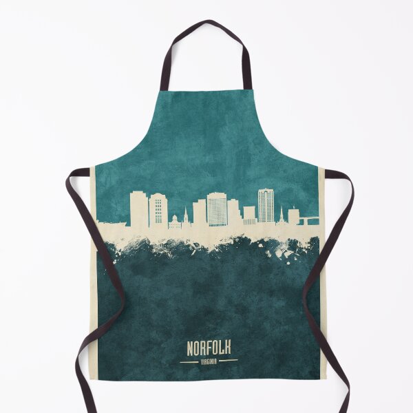 Artikelvorschau, Norfolk Virginia Skyline entworfen und verkauft von ArtPrints.