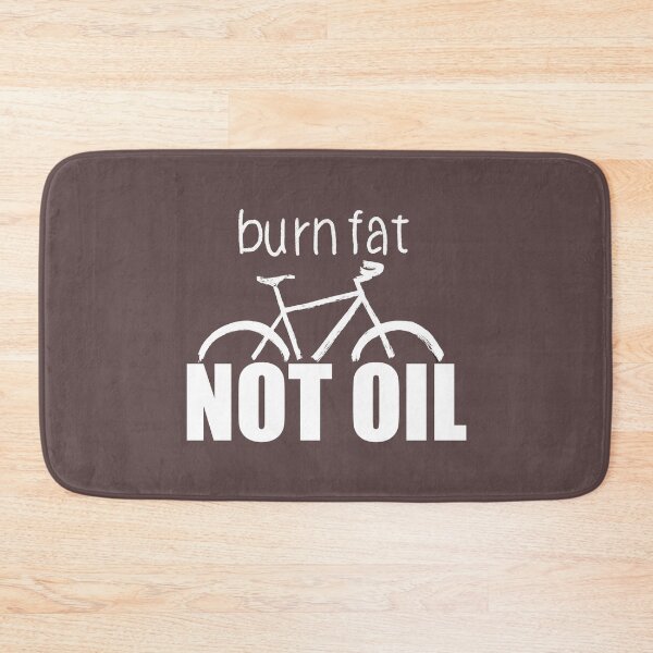 Item preview, Burn fat not oil for cyclists designed and sold by -Holy-Chicken-.