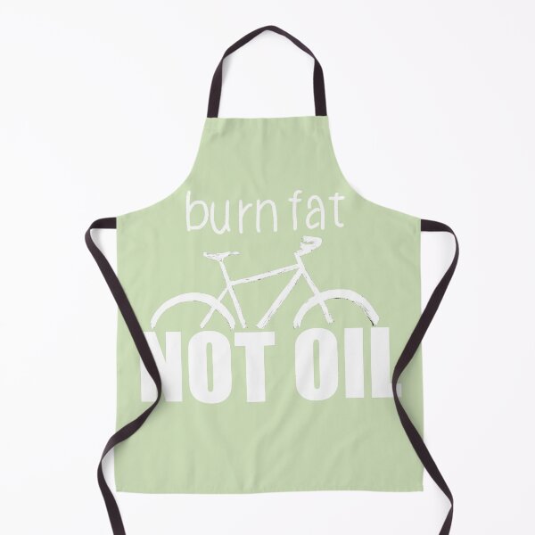 Item preview, Burn fat not oil for cyclists designed and sold by -Holy-Chicken-.