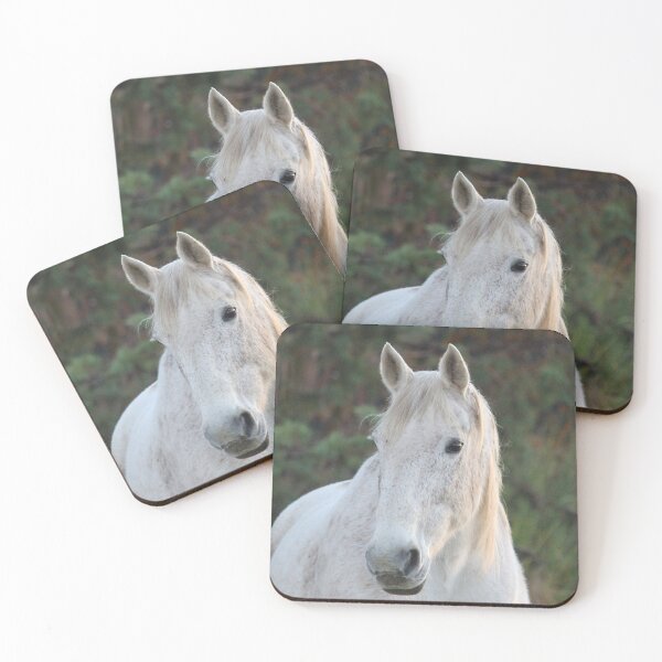 Item preview, Dapple Gray White Horse designed and sold by KarenWoodArt.