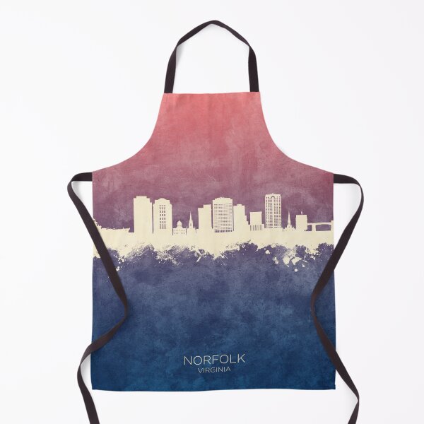 Artikelvorschau, Norfolk Virginia Skyline entworfen und verkauft von ArtPrints.