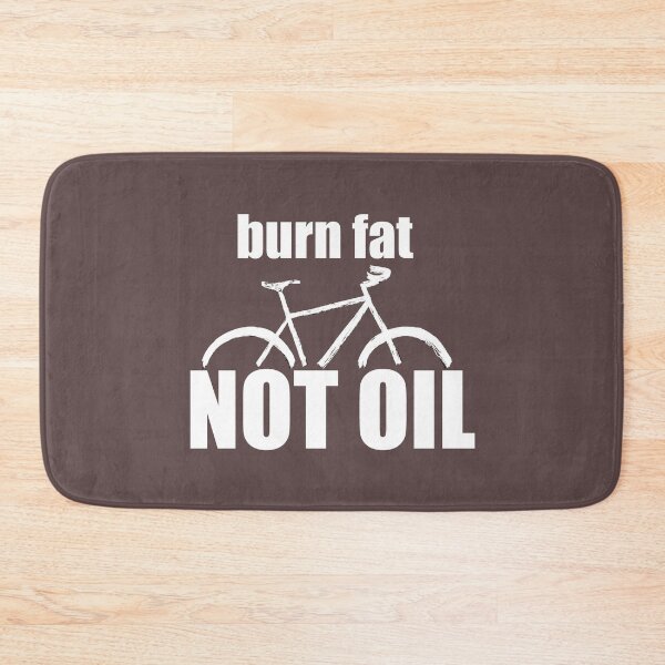 Item preview, Burn fat not oil for cyclists designed and sold by -Holy-Chicken-.