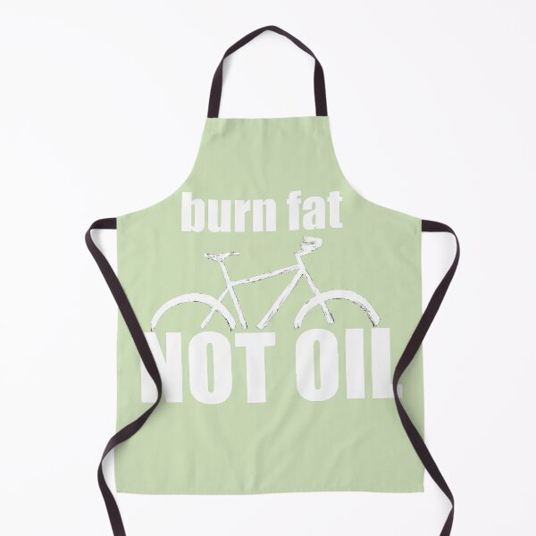 Item preview, Burn fat not oil for cyclists designed and sold by -Holy-Chicken-.
