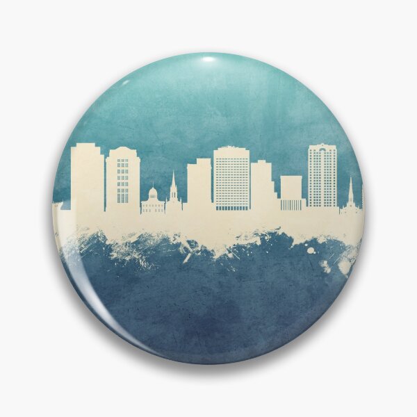 Aperçu de l'œuvre Norfolk Virginia Skyline créée et vendue par ArtPrints.