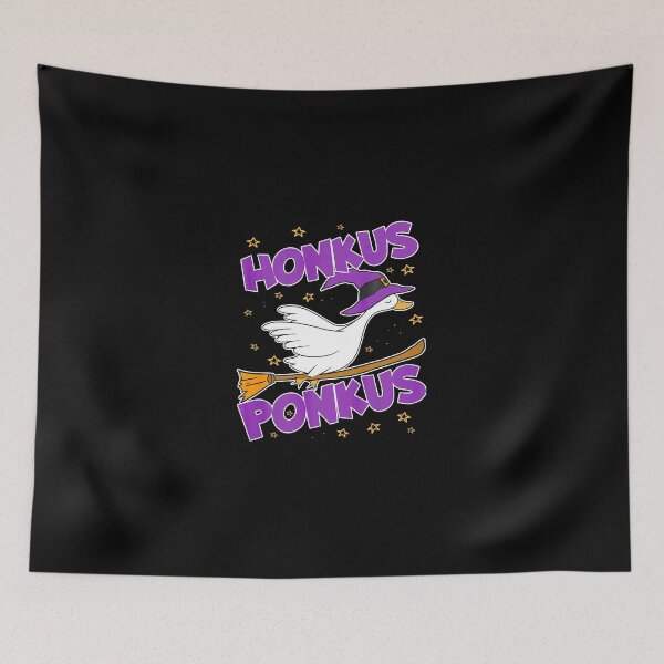 Item preview, Halloween Goose Honkus Ponkus Funny Witch Duck Cute designed and sold by cadmanBoythorpe.