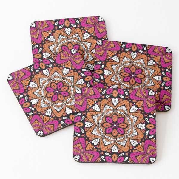 Item preview, Embroidery ornate mandala. Stitched style ethnic ornament design designed and sold by AidanShea.