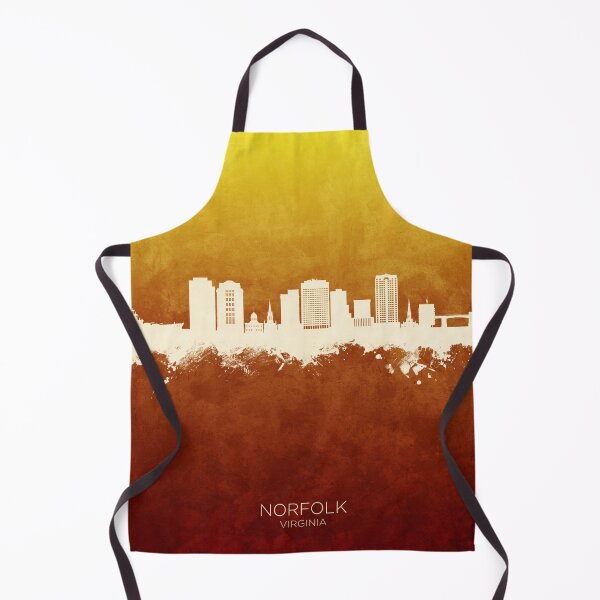 Artikelvorschau, Norfolk Virginia Skyline entworfen und verkauft von ArtPrints.