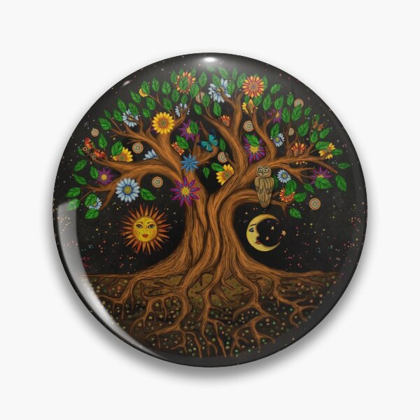 Item preview, Whimsical Tree of Life - Yggdrasil  designed and sold by k9printart.