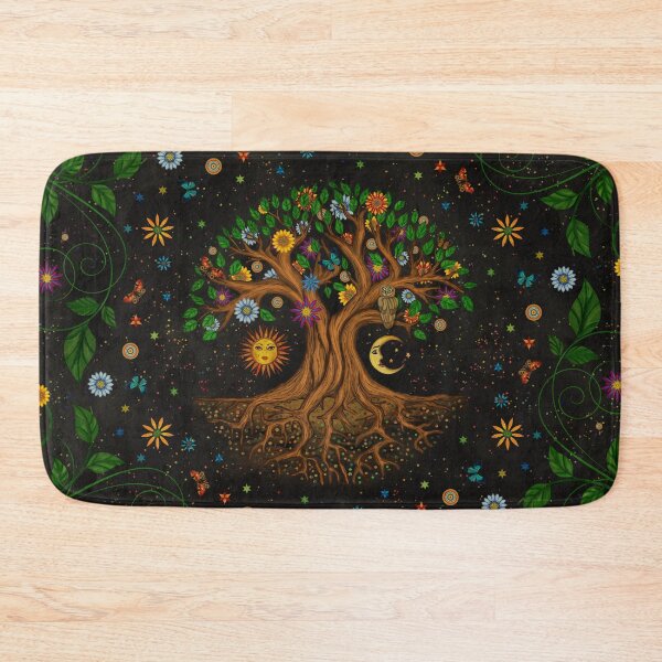 Item preview, Whimsical Tree of Life - Yggdrasil  designed and sold by k9printart.