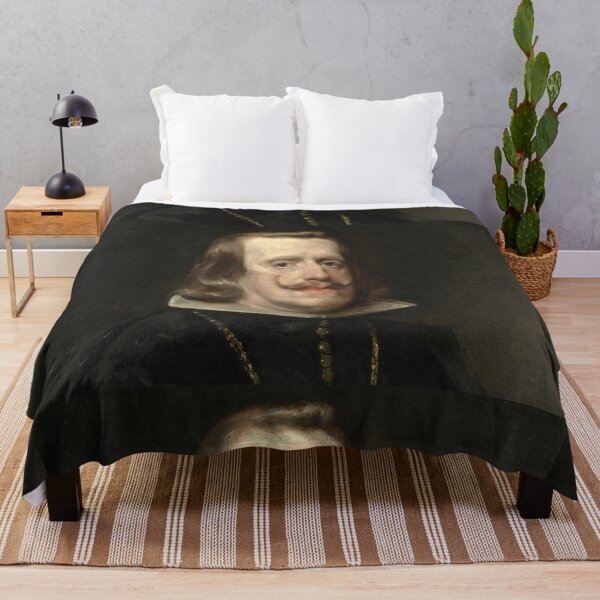 Artikelvorschau, King Philip IV of Spain by Diego Velázquez - vintage painting entworfen und verkauft von Vintage Designs +.