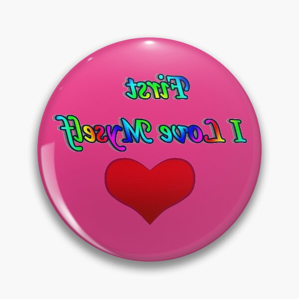 Item preview, Mirror Images: First I Love Myself (Pink) designed and sold by foxandtigersden.