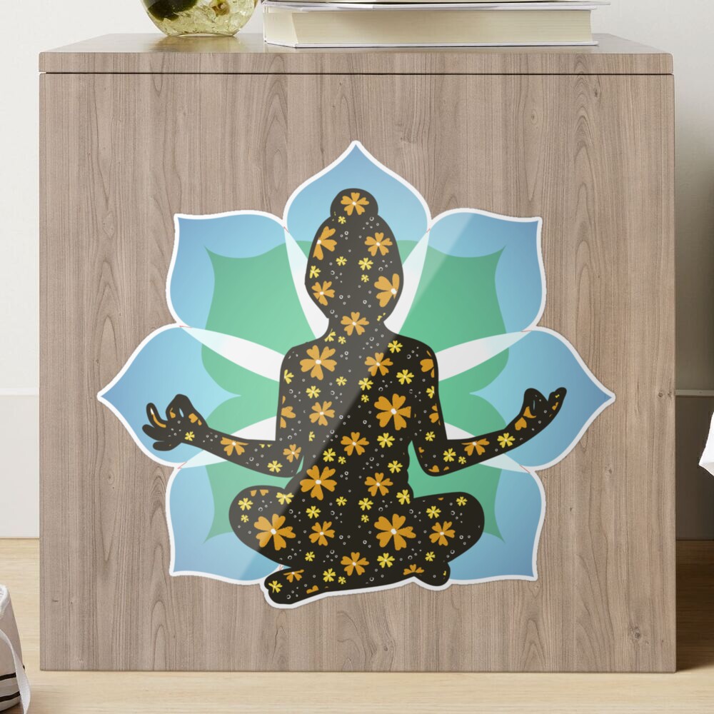 All I Need is Yoga' Sticker