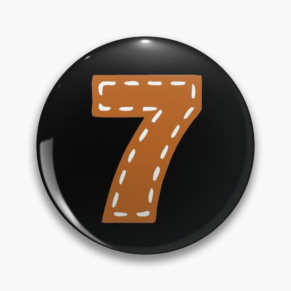 Item preview, 7 number college style USA leather stitched designed and sold by GeogDesigns.