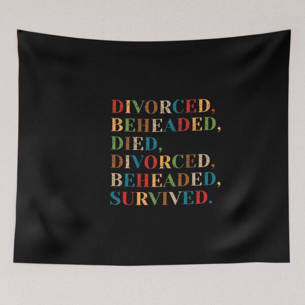Item preview, The Six Wives of Henry VIII: Divorced, Beheaded, Died, Divorced, Beheaded, Survived designed and sold by aksh-store.
