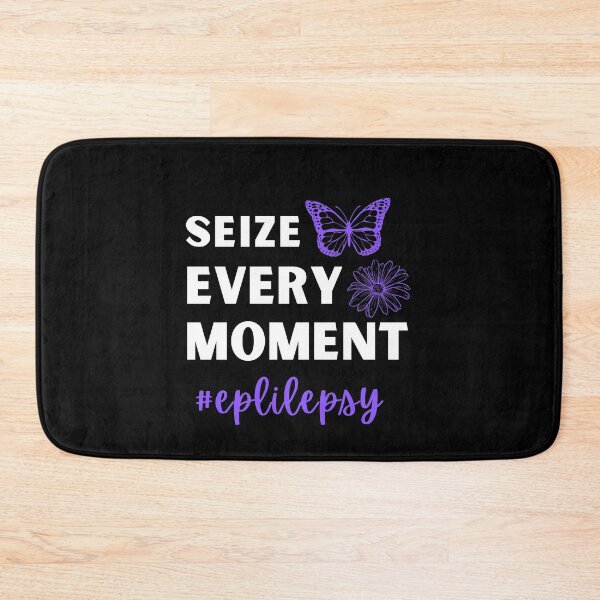 Item preview, Epilepsy Awareness Month Seizure October November 17th Cancer Survivor Purple Ribbon Cancer Support Hope Love Mental Health Depression Anxiety Inspirational Motivational Gift Idea  designed and sold by EpsilonEridani.