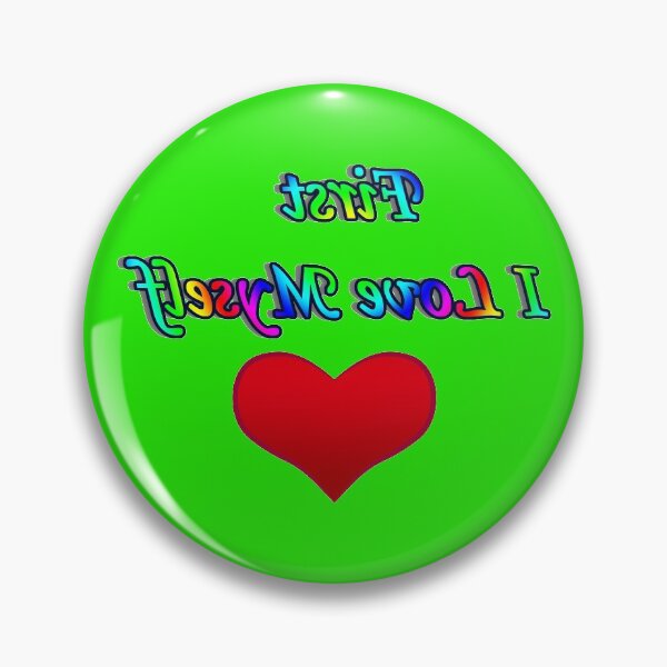 Item preview, Mirror Images: First I Love Myself (Green) designed and sold by foxandtigersden.