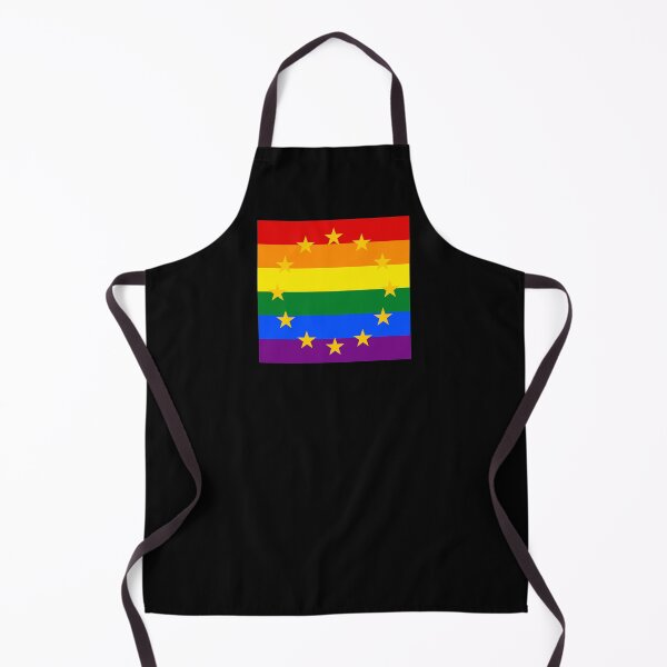 Item preview, EU stars on rainbow European flag designed and sold by GeogDesigns.