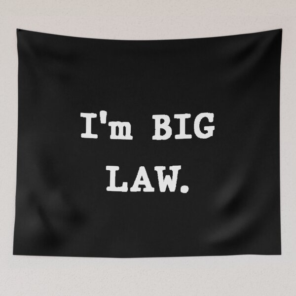 Item preview, Black coloured I'm big law designed and sold by Cloud Five.