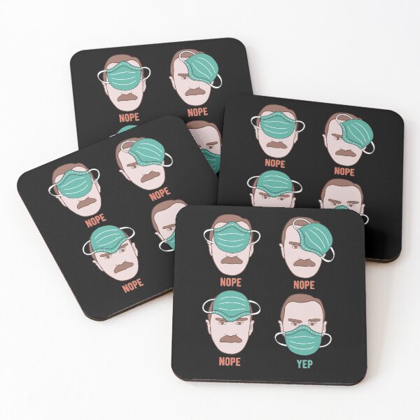 Item preview, How To Wear A Face Mask - New Version designed and sold by CanadianUnicorn.