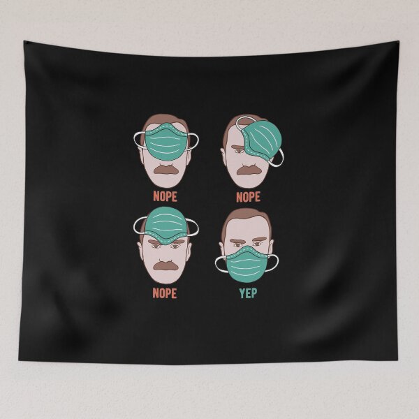 Item preview, How To Wear A Face Mask - New Version designed and sold by CanadianUnicorn.