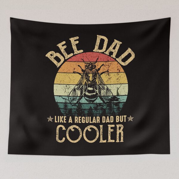 Item preview, Bee Dad Like A Regular Dad But Cooler Beekeeper Beekeeping designed and sold by RessieSmitham.