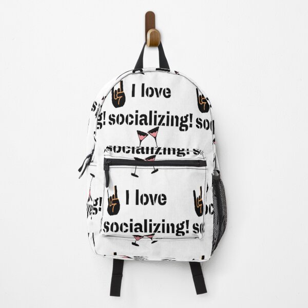 Item preview, I love socializing designed and sold by Simi2020.