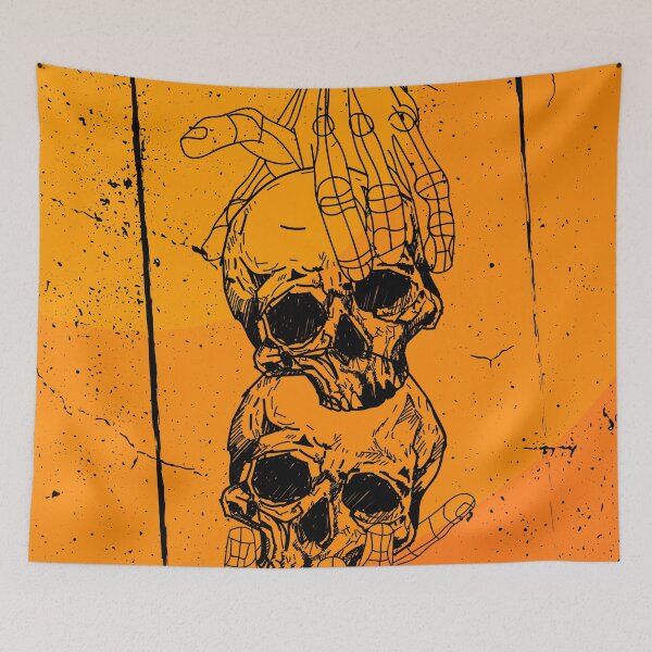 Item preview, Skulls Art Horror Design designed and sold by Ribsa.