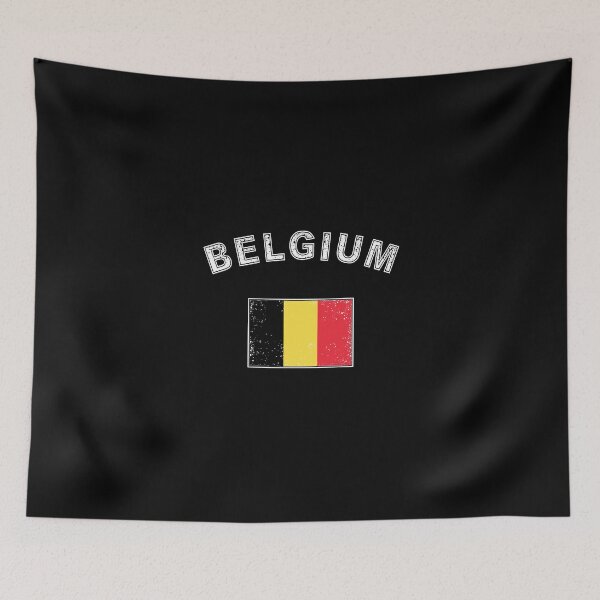 Item preview, Belgium Belgian flag flag designed and sold by GeogDesigns.
