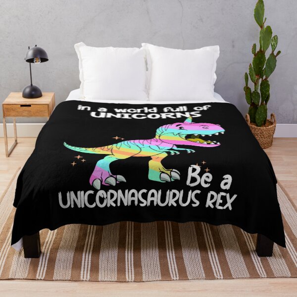 Item preview, in a World full Of Unicorns be a Unicornasaurus Rex designed and sold by kader85.
