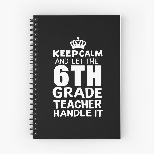 Item preview, Keep Calm 6th Grade Teacher - Teacher's Day Gift designed and sold by haselshirt.