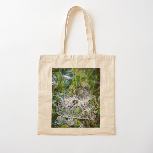 Dewy Web Cotton Tote Bag