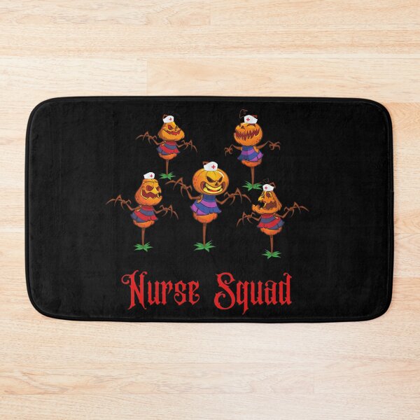 Item preview, Funny Pumpkin Nurse Squad Fighting designed and sold by Breechcloth.