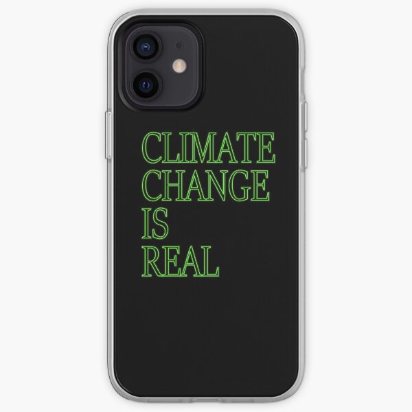 Der Klimawandel ist ein echtes Hemd iPhone Flexible Hülle
