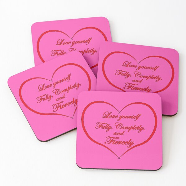 Item preview, Love Yourself (Pink) designed and sold by foxandtigersden.