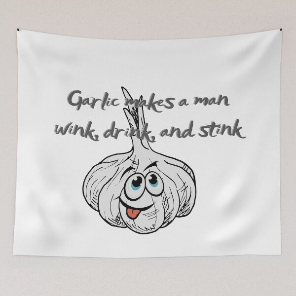 Item preview, Cute garlic - funny quote designed and sold by LittleAngy.